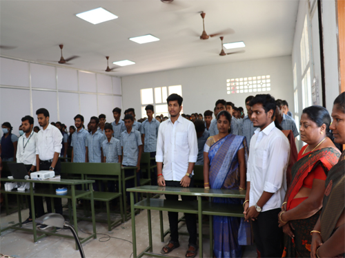 2023 - Naan Mudhalvan Scheme - Namakkal District Higher Secondary School Students Visit